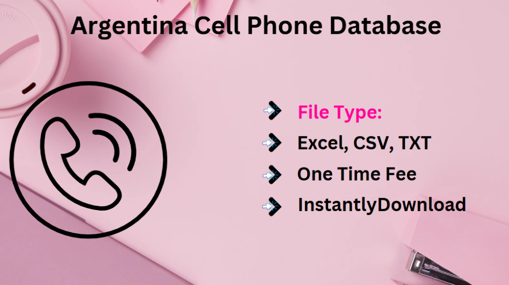 Argentina Cell Phone Database