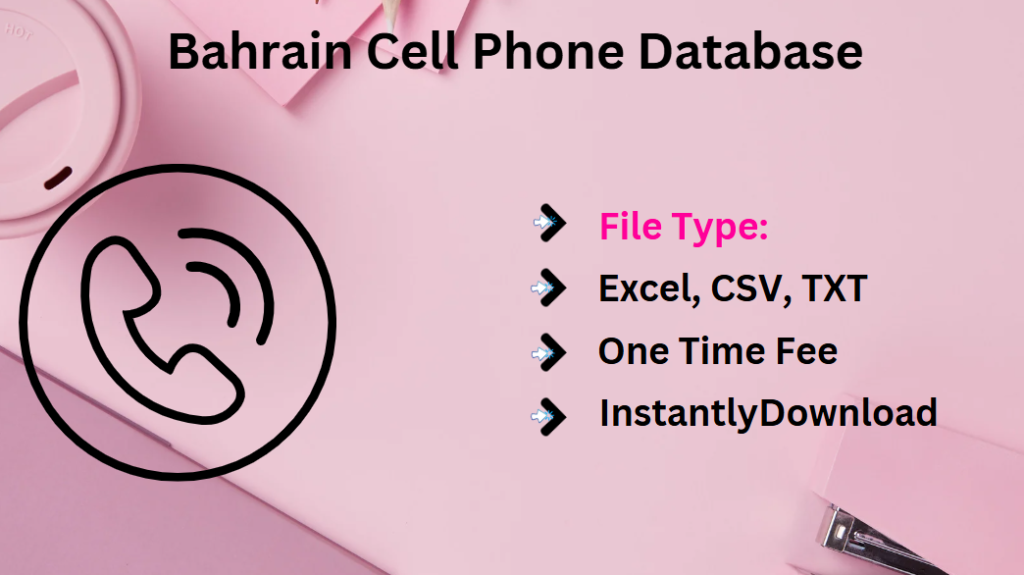 Bahrain Cell Phone Database